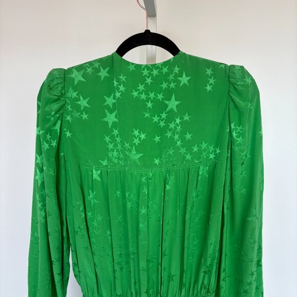 Zadig & Voltaire Recol Jac Stars Silk Dress Medium Size - Picture 4 of 8